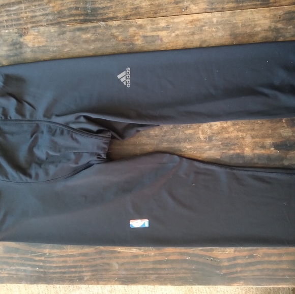 OFFICIAL NBA LICENSED ADDIDAS STRETCH PANTS - Picture 2 of 4